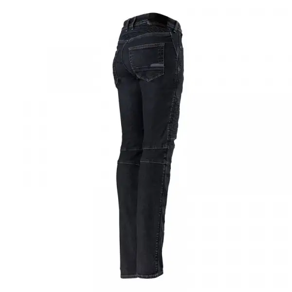 Jeans moto donna Alpinestars STELLA CALLIE Nero Waxed