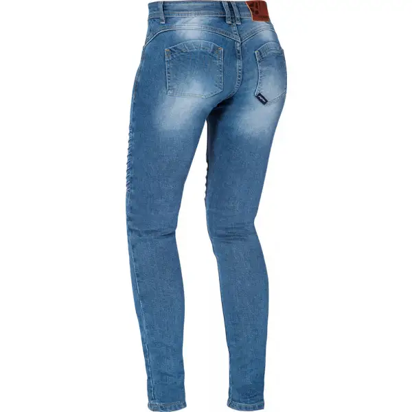 Jeans moto donna Ixon VICKY Blu stonewash