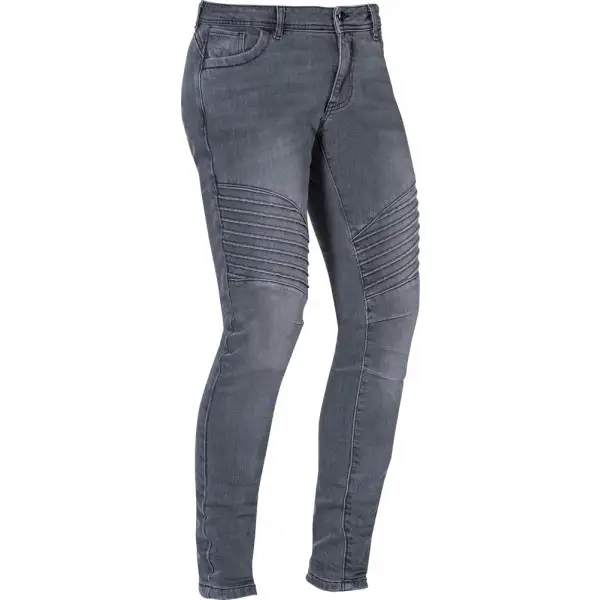 Jeans moto donna Ixon VICKY grigio