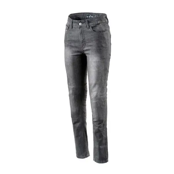 Jeans moto donna OJ Darken 2 Lady Grigio