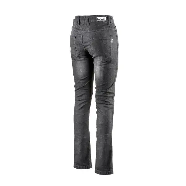 Jeans moto donna OJ Darken 2 Lady Grigio