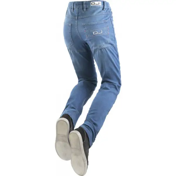 Jeans moto donna OJ EXPERIENCE Blu