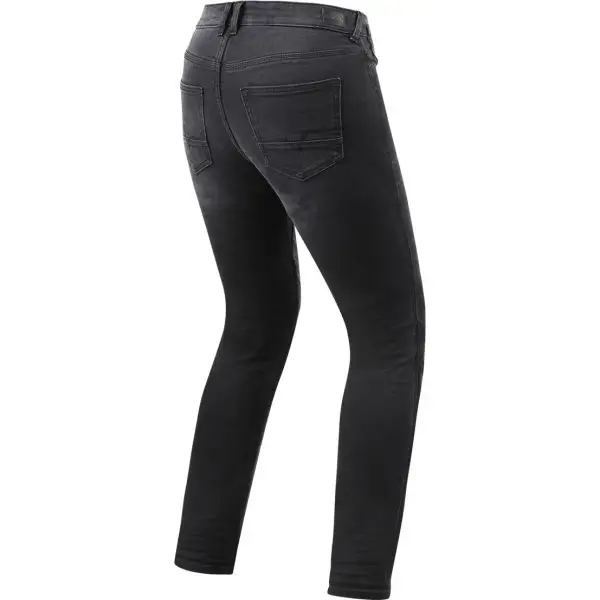 Jeans moto donna Rev'it Victoria Ladies L32 Grigio Medio Slavato