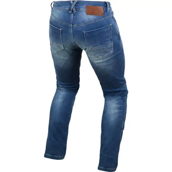 Jeans moto Macna Norman con Kevlar Blu