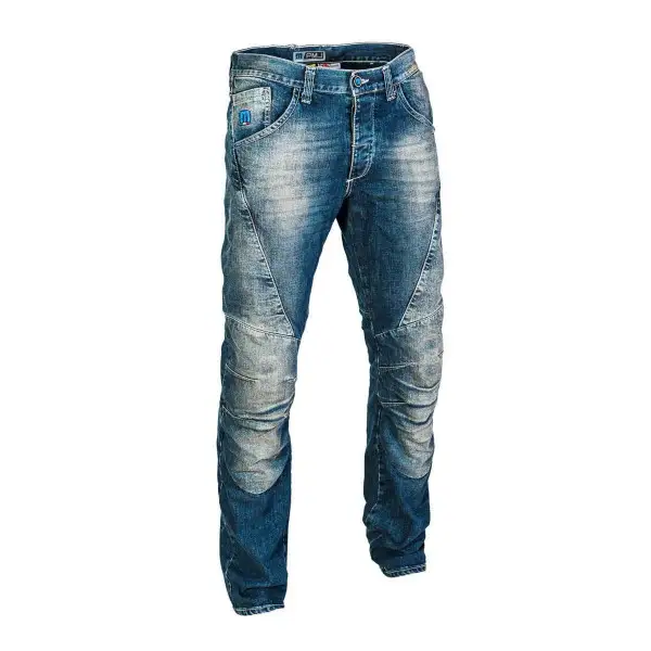 Jeans moto PMJ Dallas Blu