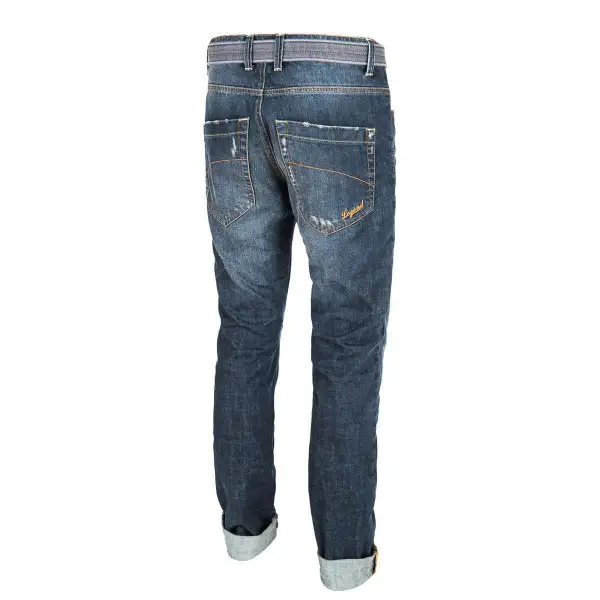 Jeans moto PMJ Legend Blu