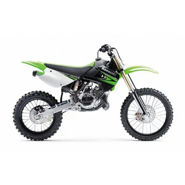 Kit plastiche moto Ufo Restiled Kawasaki KX 85cc 2010 Nero