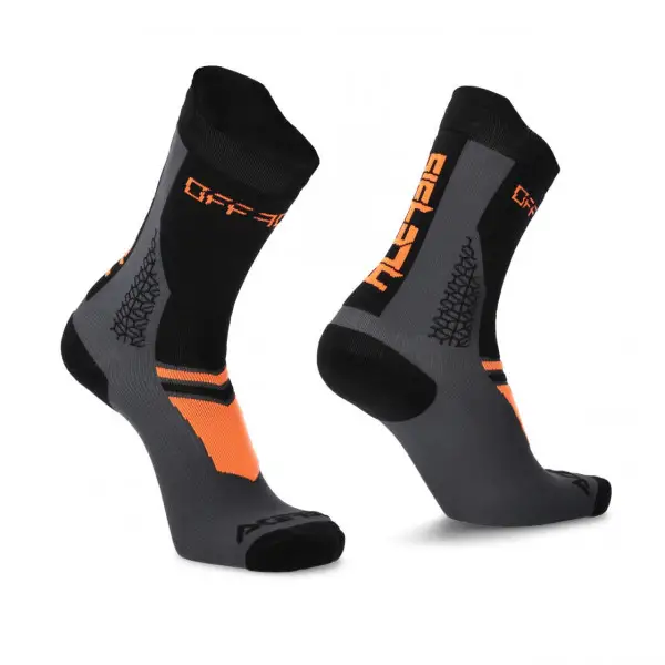 Calze tecniche Acerbis MTB TRACK Nero Arancio