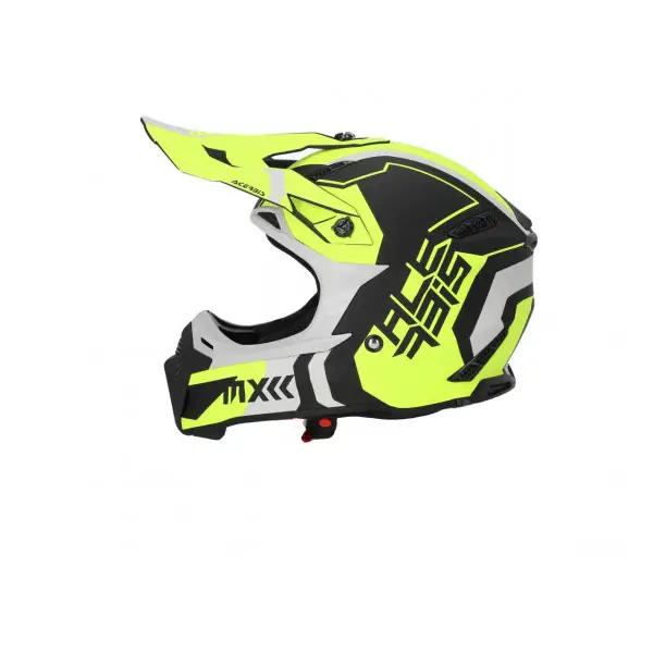 Casco cross Acerbis Profile 5 Nero Giallo Fluo