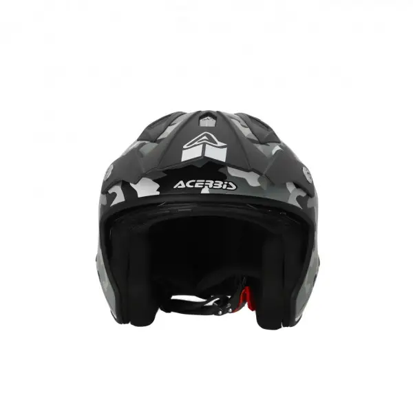 Casco Jet Acerbis Aria 2206 Camo Brown