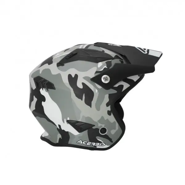 Casco Jet Acerbis Aria 2206 Camo Brown