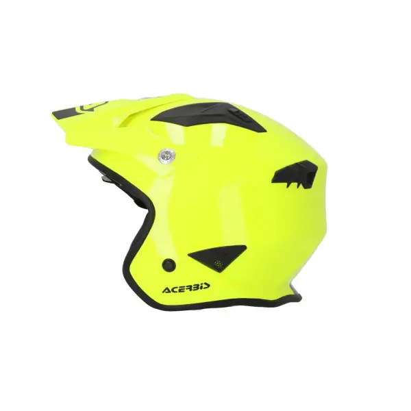 Casco jet Acerbis Aria 2206 Giallo 2
