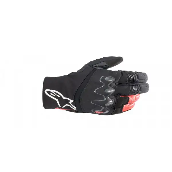 Guanti moto Alpinestars HYDE XT DRYSTAR XF Nero Rosso brillante