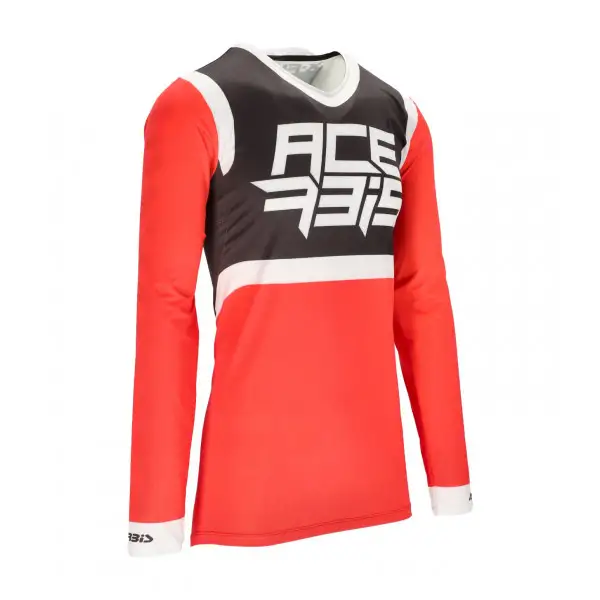 Maglia cross Acerbis X-Flex Five Rosso Nero