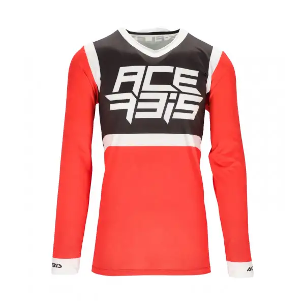 Maglia cross Acerbis X-Flex Five Rosso Nero