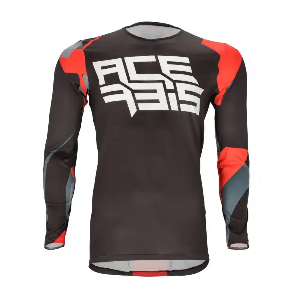 Maglia cross Acerbis X-FLEX ONE Nero Rosso