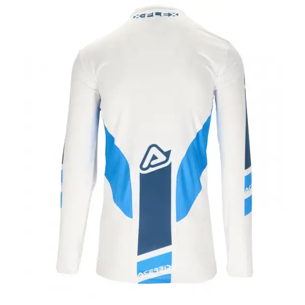 Maglia cross Acerbis X-Flex Three Bianco Blu
