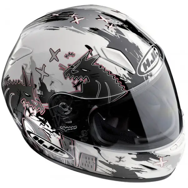 Casco moto bambino integrale HJC CLY Katzilla MC10