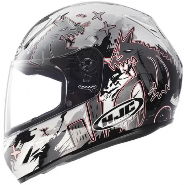 Casco moto bambino integrale HJC CLY Katzilla MC10