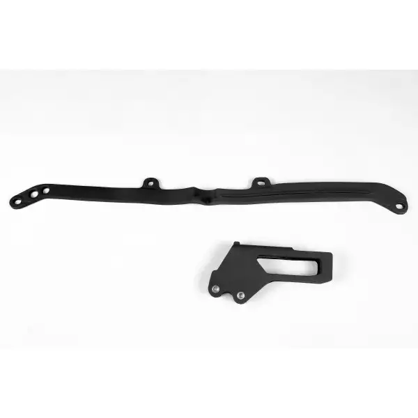 Kit Cruna catena + fascia forcella UFO per Yamaha YZ 125 (2005-2008) e WRF 250-450 (2005-2006) Nero