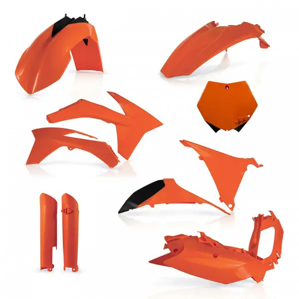 Kit Plastiche Acerbis completo per KTM SX 2011 arancio