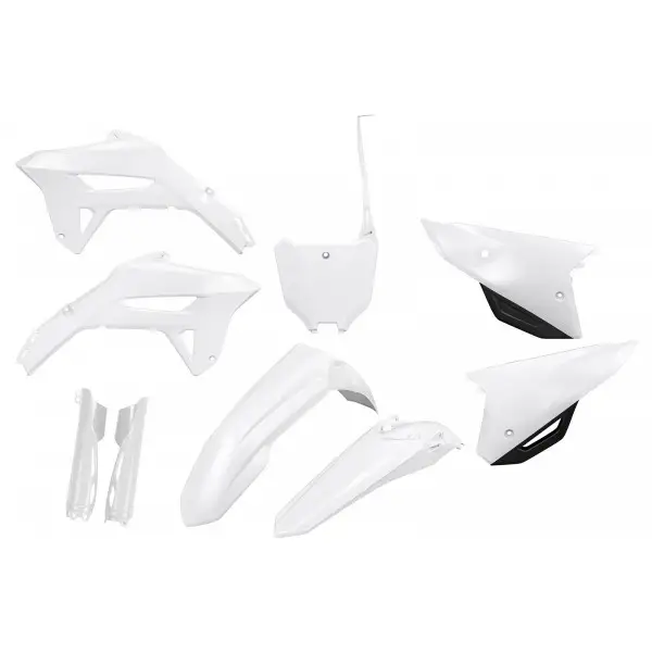 Kit plastiche completo UFO per Honda CRF 250R 2022-2023 e CRF 450R 2021-2023 Bianco