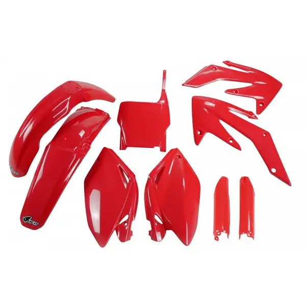 Kit plastiche completo UFO per Honda CRF 250R (2004-2005) Rosso