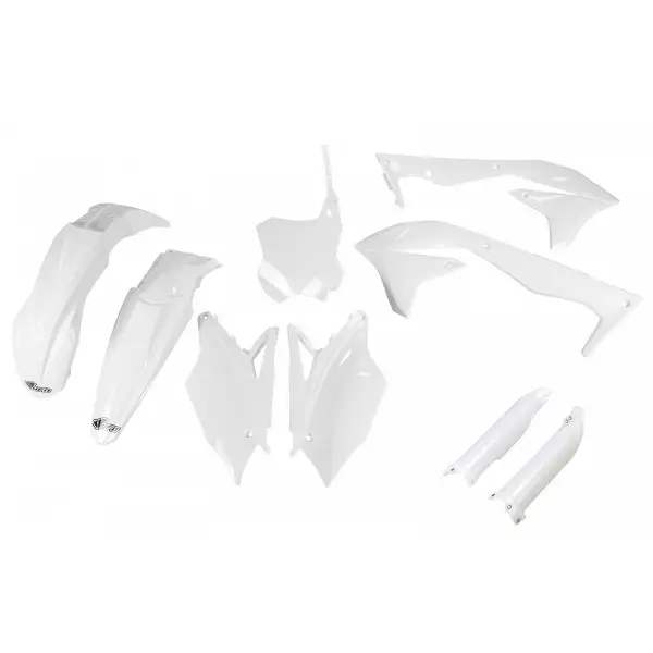 Kit plastiche completo UFO per Kawasaki KXF 450 (2016-2017) Bianco