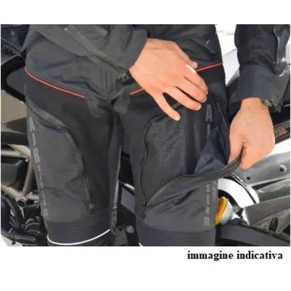 Pantaloni moto touring donna Befast KLIMA PANT Lady 3 strati Nero