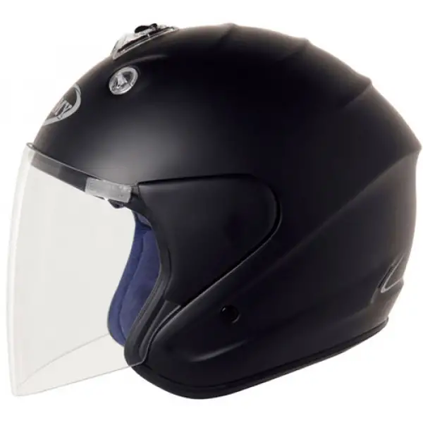 Casco moto jet Suomy Nomad Plain nero opaco