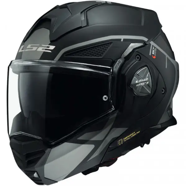casco modulare LS2 FF901 Advant X titanio opaco