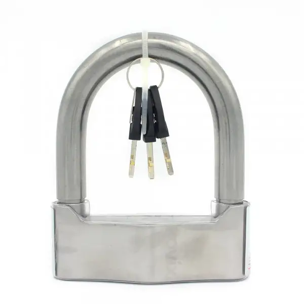 Lucchetto Kovix KSU in acciaio inossidabile 18mm U 102mm