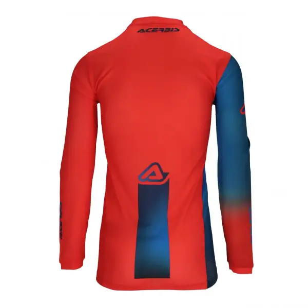 Maglia cross Acerbis  MX J-TRACK SEVEN Rosso Blu