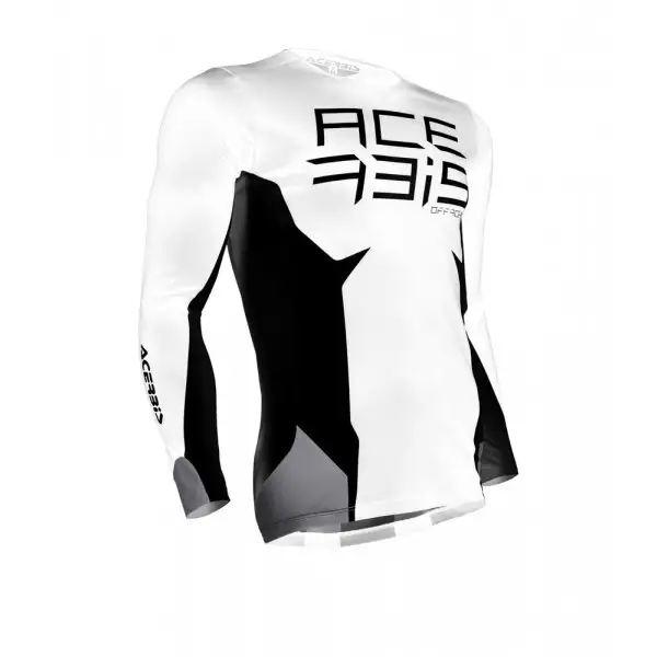 Maglia cross Acerbis J-TRACK THREE Bianco Nero