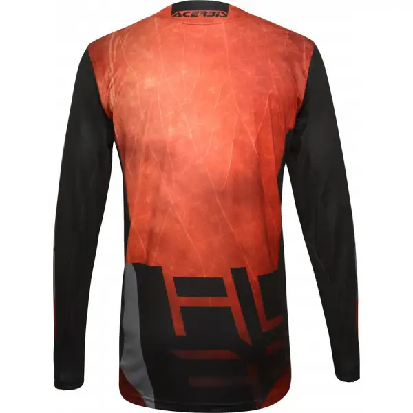 Maglia cross Acerbis MX OUTRAN Rosso Nero