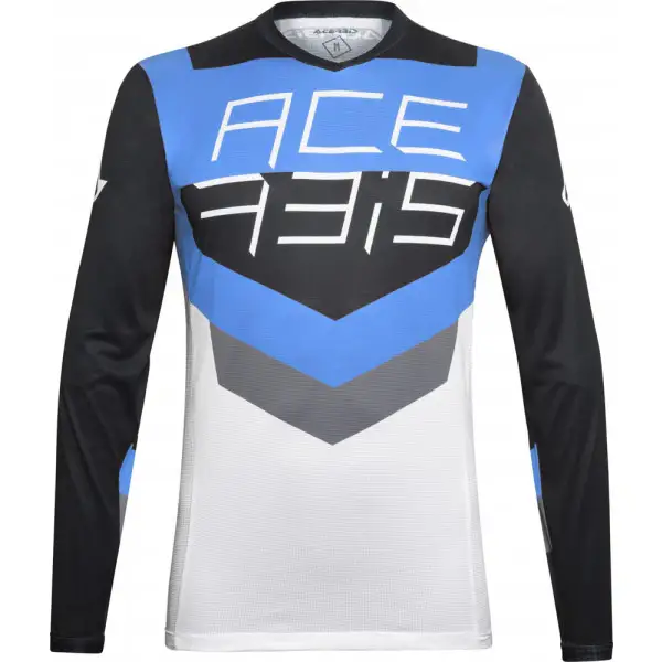 Maglia cross Acerbis MX Track Nero Blu