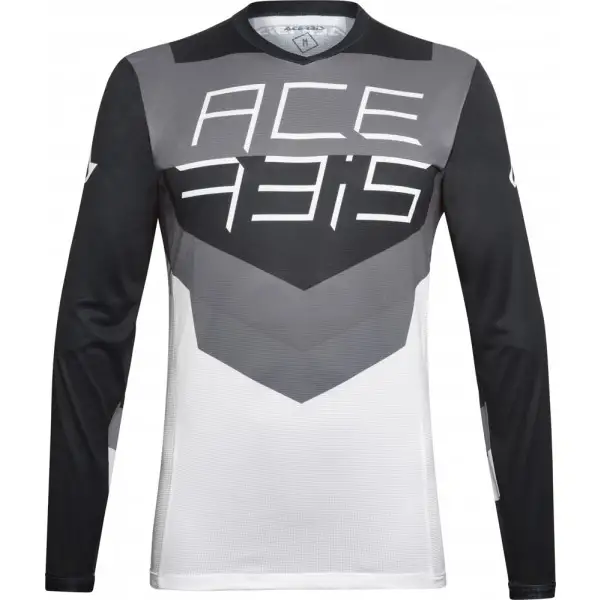 Maglia cross Acerbis MX Track Nero Grigio