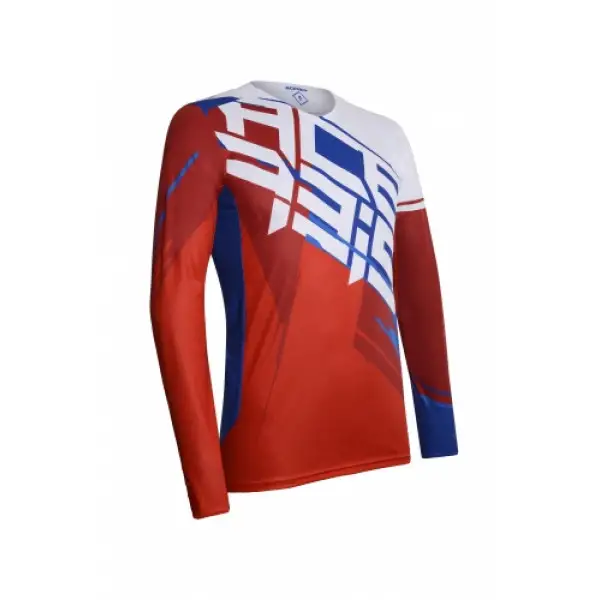 Maglia cross Acerbis Special Edition Shun Rosso Blu