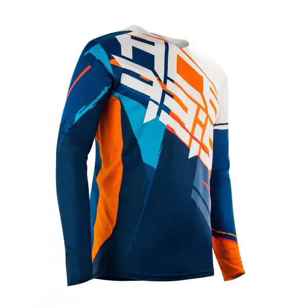 Maglia cross Acerbis Stormchaser Special Edition Arancio Blu