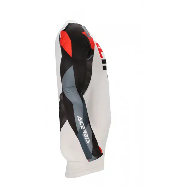 Maglia cross Acerbis X-FLEX ONE Bianco Rosso