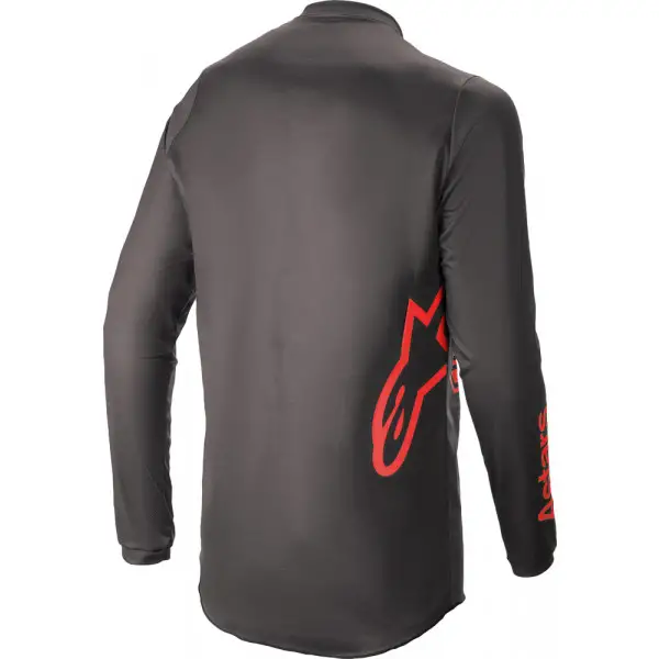 Maglia cross Alpinestars FLUID CHASER Nero Rosso