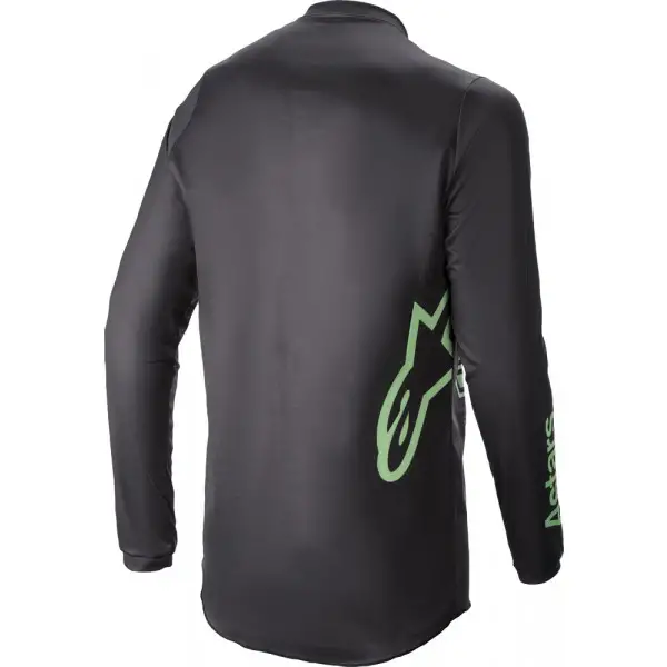 Maglia cross Alpinestars FLUID CHASER Nero Verde