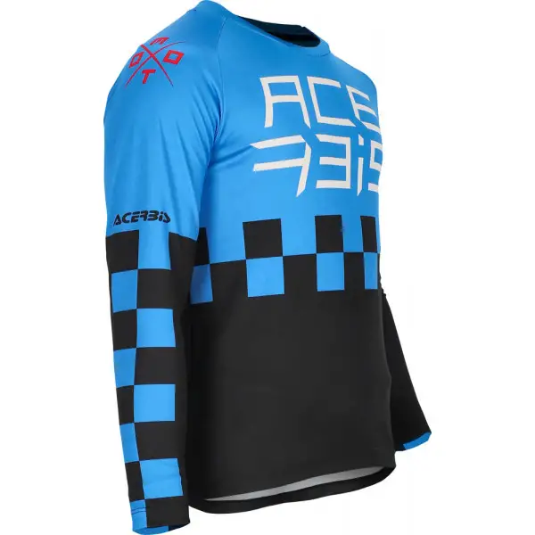 Maglia cross bambino Acerbis J-KID ONE Blu Nero