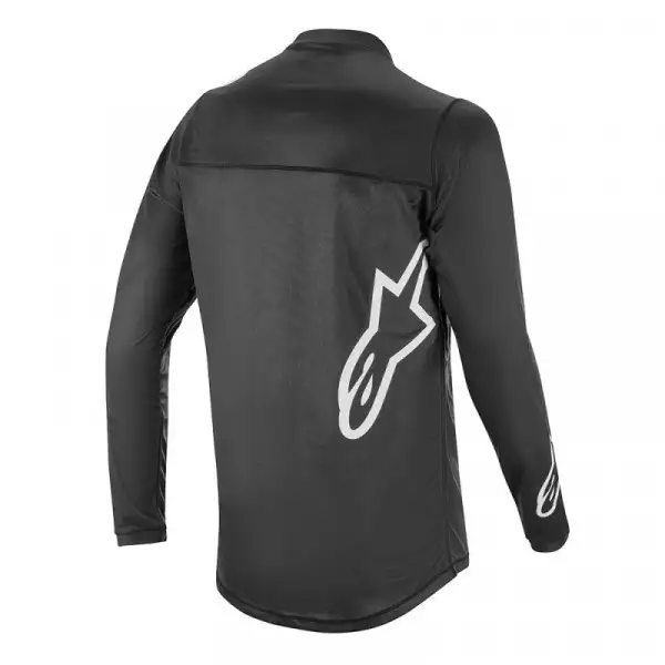 Maglia cross bambino Alpinestars YOUTH RACER GRAPHITE Nero Grigio