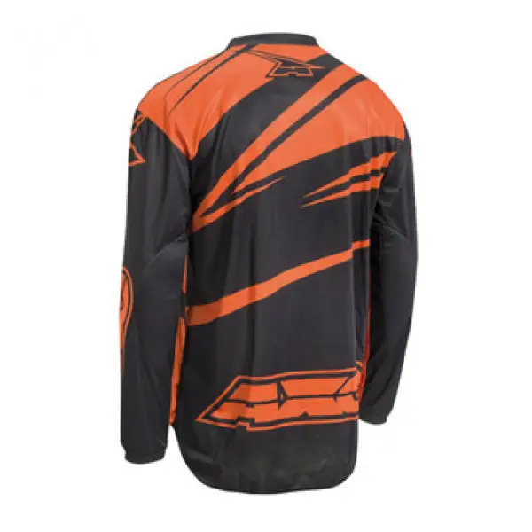 Maglia cross bambino Axo SR Jr Arancio Nero