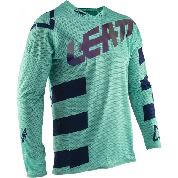 Maglia cross Leatt GPX 5.5 UltraWeld Verde Aqua