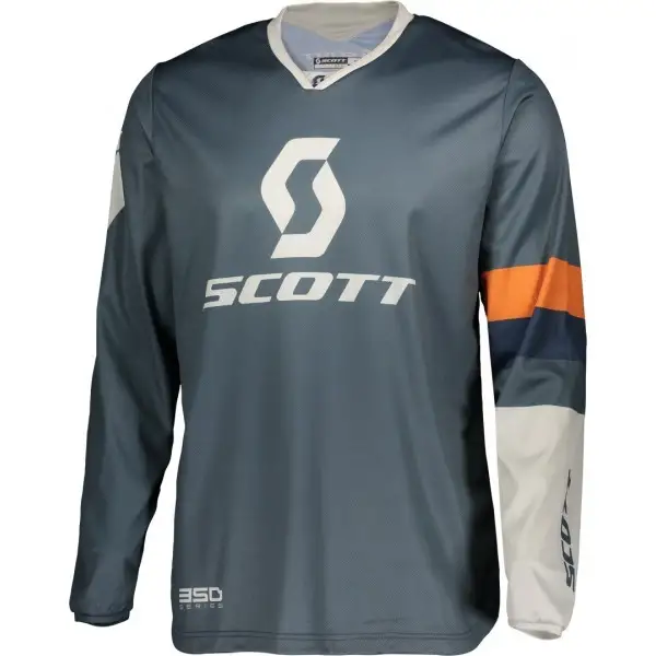 Maglia cross SCOTT 350 Track Blu Arancio