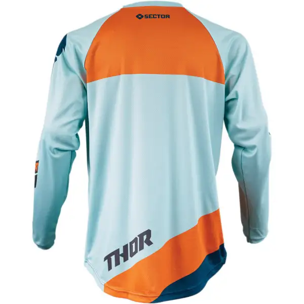 Maglia cross Thor SECTOR SHEAR Azzurro Grigio Ardesia