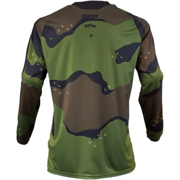 Maglia cross Thor TERRAIN Verde Camo