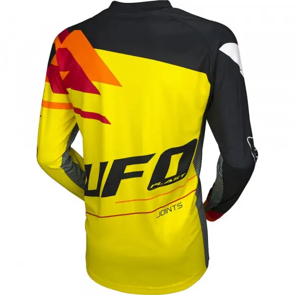 Maglia cross UFO Joints Giallo Rosso Nero